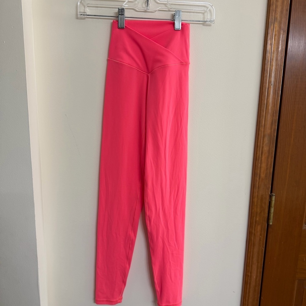 High-Waist Pink Leggings